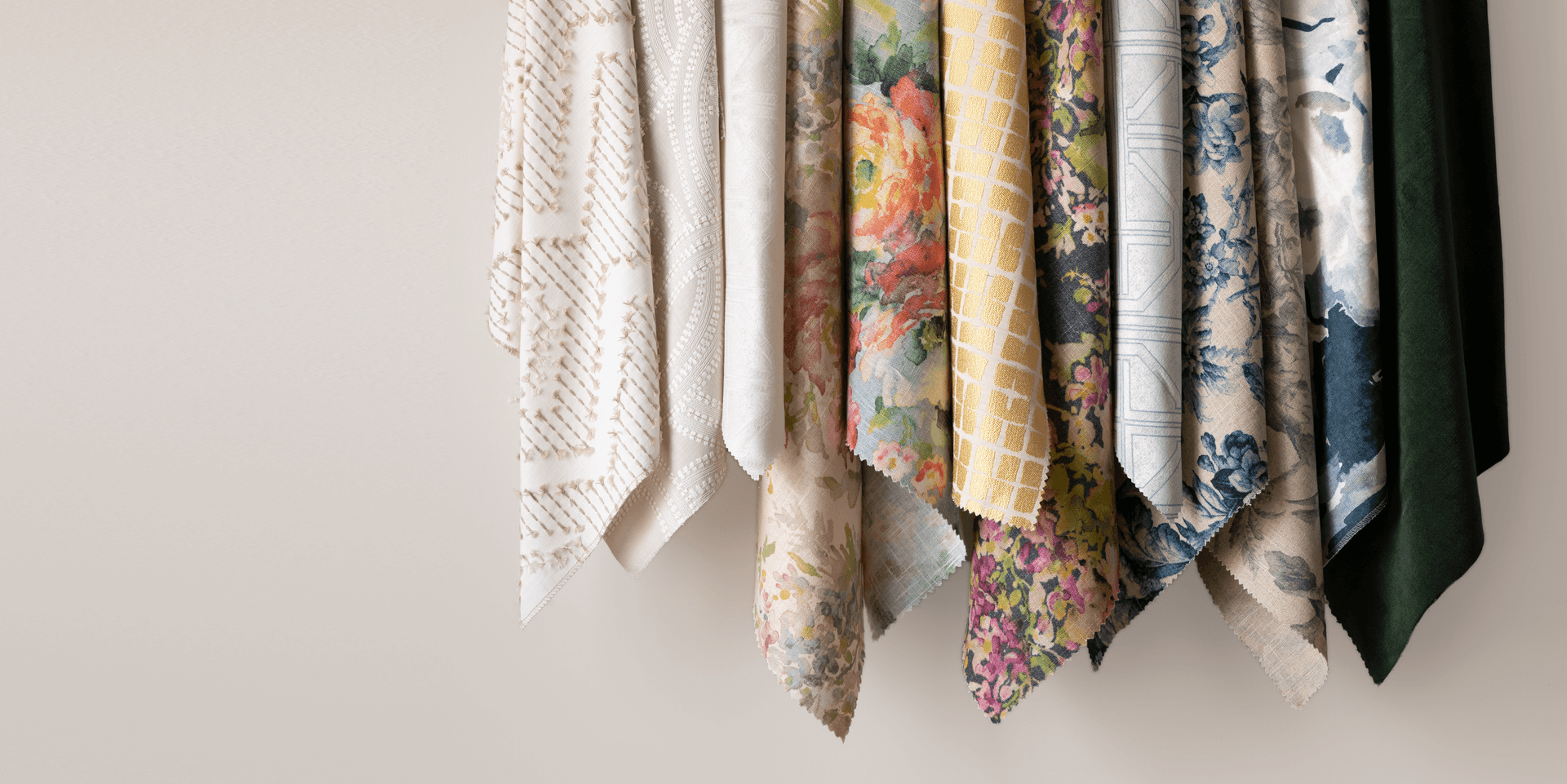 Graber artisan fabrics for draperies and roman shades